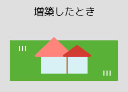 増築したとき